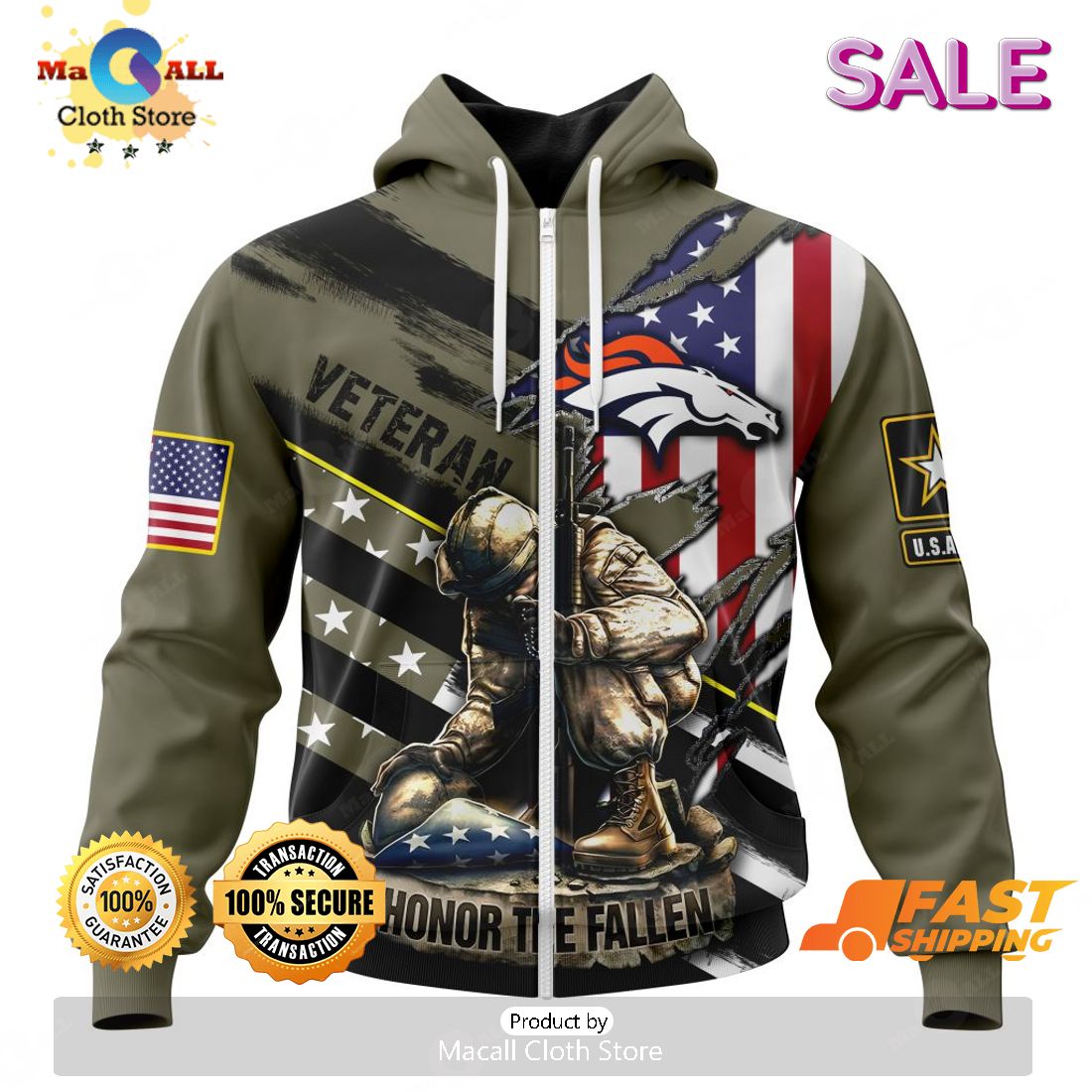 BEST NFL Miami Dolphins Salute To Service - Honor Veterans And Their  Families 3D Hoodie