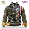 SALE Personalized NFL Minnesota Vikings – Honor Veterans And Their Families Hoodie Sweatshirt 3D