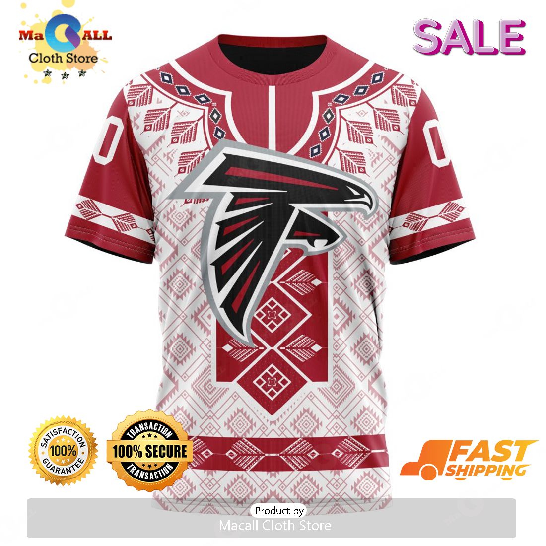 TRENDING NFL Atlanta Falcons Special Native Costume Design Hoodie