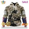 SALE Personalized NFL Chicago Bears Special Camo Design For Veterans Day Hoodie Sweatshirt 3D