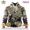 SALE Personalized NFL Chicago Bears Special Camo Design For Veterans Day Hoodie Sweatshirt 3D