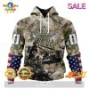 SALE Personalized NFL Denver Broncos Special Camo Design For Veterans Day Hoodie Sweatshirt 3D