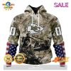 SALE Personalized NFL Las Vegas Raiders Special Camo Design For Veterans Day Hoodie Sweatshirt 3D