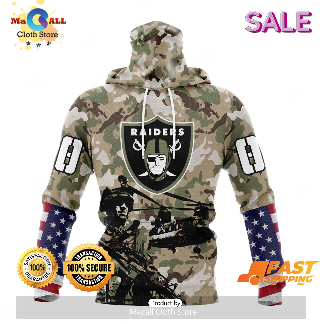 SALE Personalized NFL Las Vegas Raiders Special Salute To Service Design Hoodie Sweatshirt 3D SALE Personalized NFL Las Vegas Raiders Special Salute To Service Design Hoodie Sweatshirt 3D