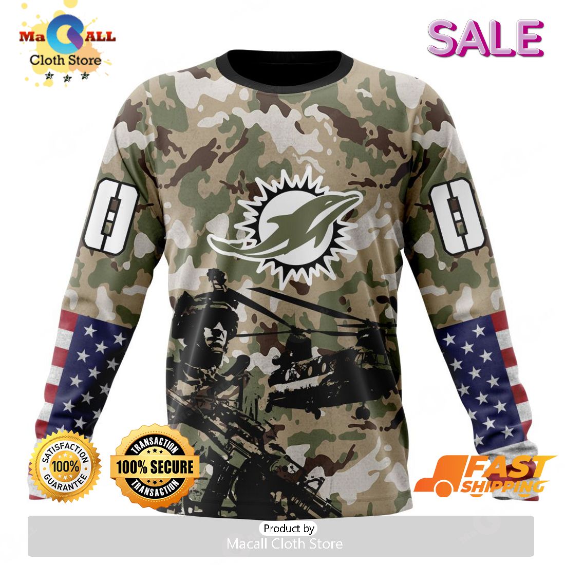 SALE Personalized NFL Miami Dolphins Special Salute To Service Design Hoodie Sweatshirt 3D SALE Personalized NFL Miami Dolphins Special Salute To Service Design Hoodie Sweatshirt 3D