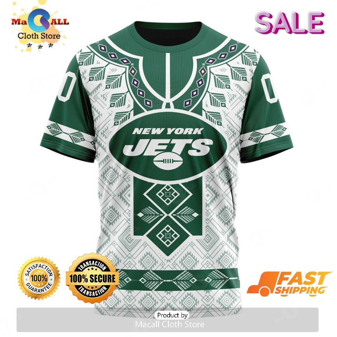 SALE Personalized NFL New York Jets Special Native Design Hoodie Sweatshirt 3D SALE Personalized NFL New York Jets Special Native Design Hoodie Sweatshirt 3D