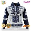 SALE Personalized NFL Seattle Seahawks Special Salute To Service Design Hoodie Sweatshirt 3D
