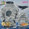 SALE Personalized Name Cleveland Browns – U.S. Navy NWU Camouflage Veterans Day Hoodie Sweatshirt 3D