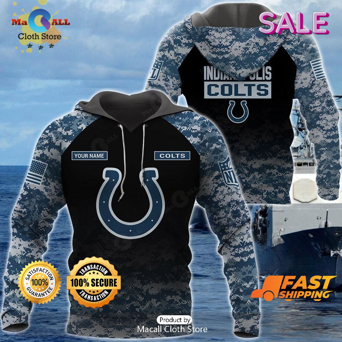 Colts Veterans Day Sweatshirt