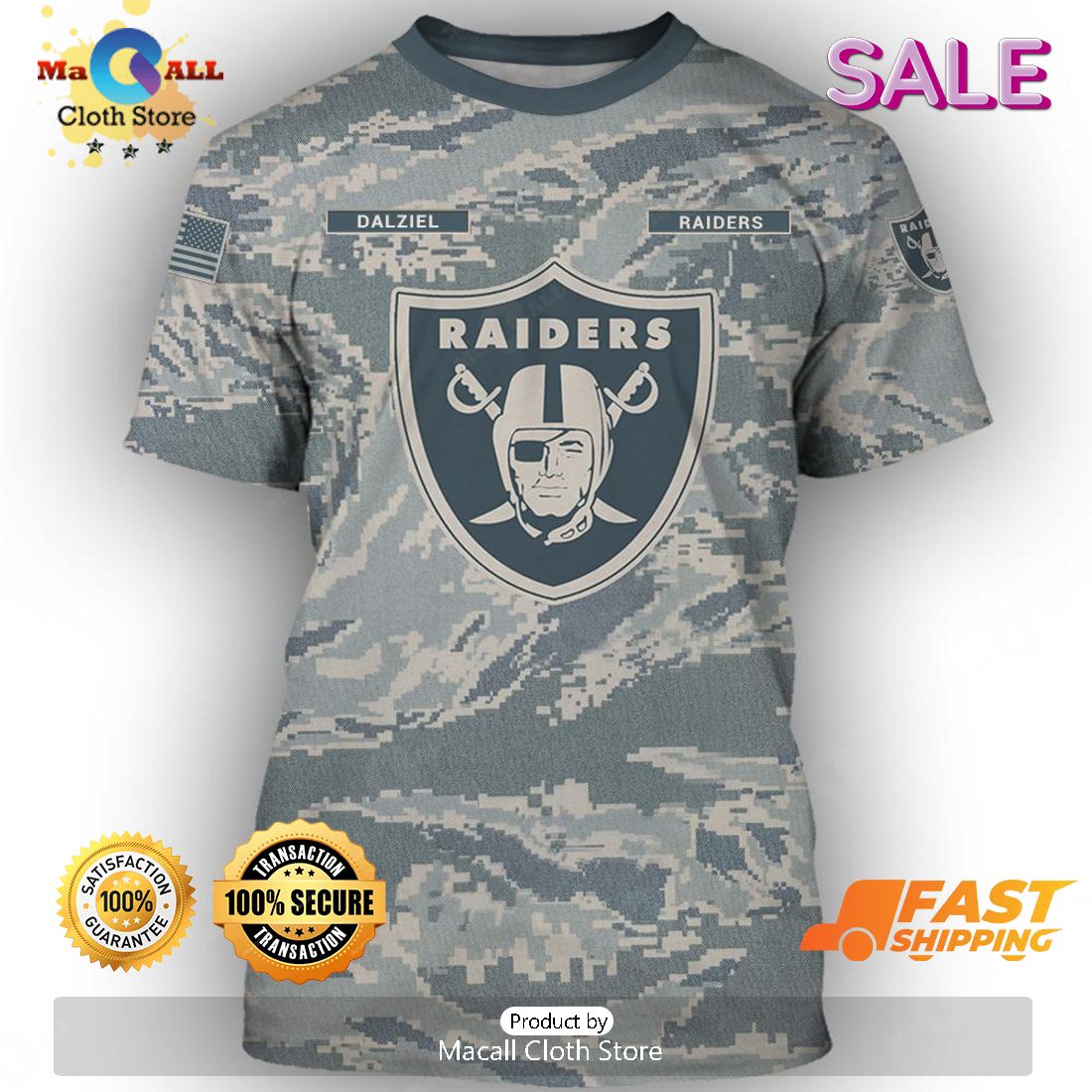 SALE Personalized Name Oakland Raiders - U.S. Air Force ABU Camouflage Veterans Day, Christmas Gifts Hoodie Sweatshirt 3D SALE Personalized Name Oakland Raiders - U.S. Air Force ABU Camouflage Veterans Day, Christmas Gifts Hoodie Sweatshirt 3D