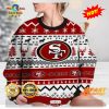 HOT TREND 49ers Ugly Christmas Sweater Back Scratches Football Helmet San Francisco 49ers Gift