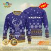 HOT TREND Baltimore Ravens Cute The Snoopy Show Football Helmet Ugly Xmas Sweater