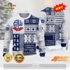 HOT TREND Bolton Wanderers Floral EFL Logo Team Ugly Christmas Sweater For Fans Gift Unisex Sweatshirt