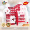 HOT TREND Kansas City Chiefs Christmas Reindeer Ugly Christmas Sweater Mistletoe AOP Gift For Fans
