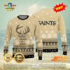 HOT TREND New Orleans Saints Christmas Pine Tree Patterns Pattern Knitted Ugly Christmas Sweater