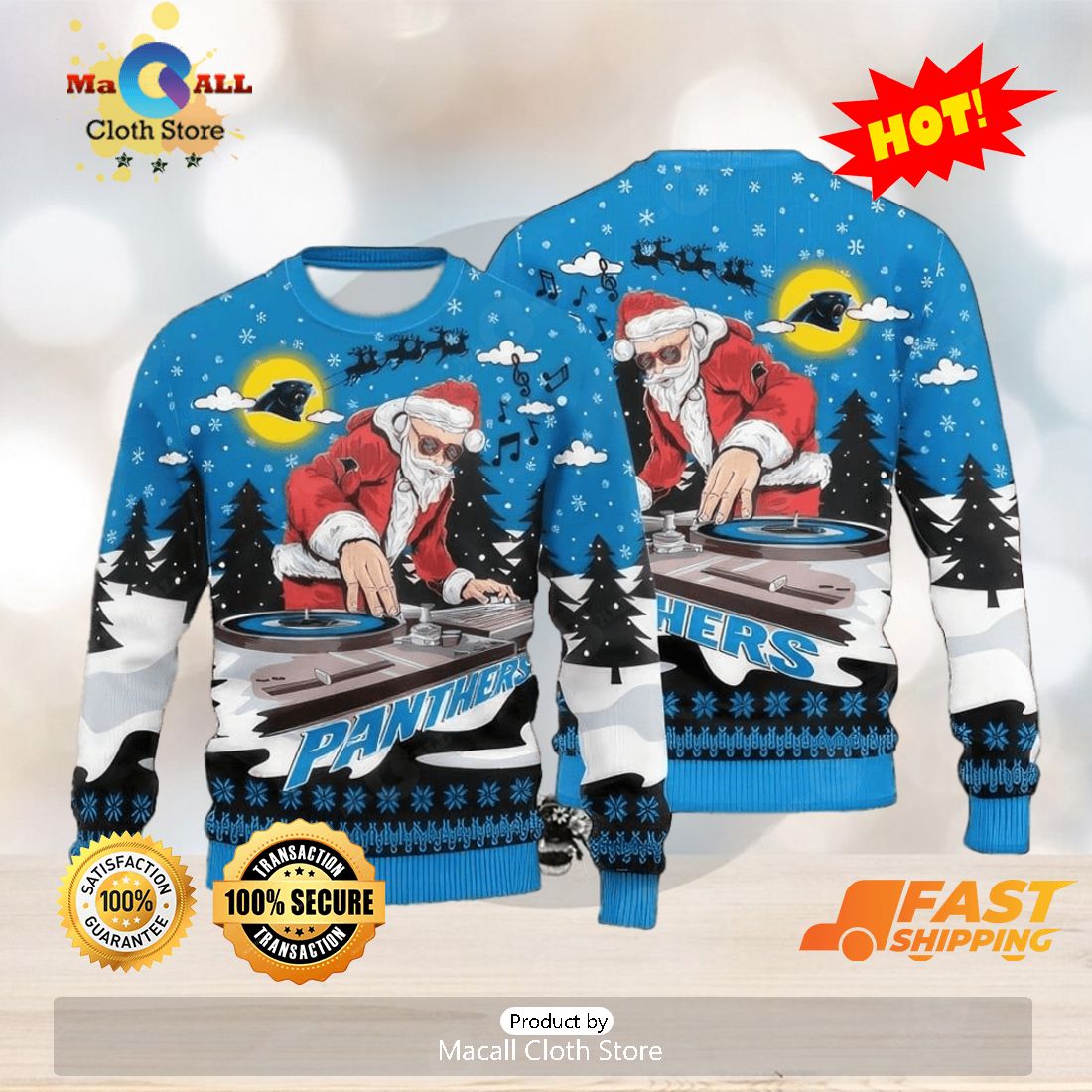 NFL Dallas Cowboys Christmas 3D Polar Knitted Sweater For Fans