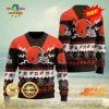 HOT TREND NFL Cleveland Browns Custom Christmas Knitted Sweater For Men And Women
