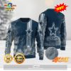 HOT TREND NFL Dallas Cowboys Snow Flower Tree Ugly Xmas Sweater