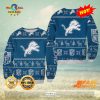 HOT TREND NFL Detroit Lions Christmas AOP Warm Ugly Sweater