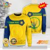 HOT TREND Personalized Nigeria Green Yellow 3D Sweater Community Logo Funny Gift Christmas Holiday