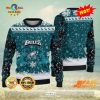 Philadelphia Eagles Christmas Skull 3D Rejoice Ugly Sweater - Limotees