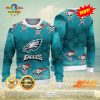 HOT TREND Plain Multicolor Textured Twisted Tea Ugly Christmas Sweater All over Printed Xmas Christmas Gift
