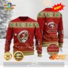 HOT TREND San Francisco 49ers Grinch Knit Ugly Christmas sweater