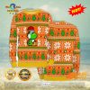 HOT TREND Taco Bell Grinch Snowflake Ugly Christmas Sweater Funny