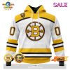 [SALE] Personalized NHL Boston Bruins 2023-2024 Centennial Home Kits Hoodie Sweatshirt 3D