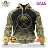 [SALE] Personalized NHL Buffalo Sabres Special Camo New Design For Veterans Day Hoodie Sweatshirt 3D