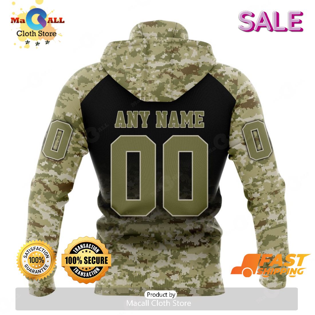 SALE Personalized NFL Denver Broncos Special Camo Design For Veterans Day  Hoodie Sweatshirt 3D - Macall Cloth Store - Destination for fashionistas