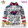 [SALE] Personalized NHL Minnesota Wild Special Camo Design For Veterans Day Hoodie Sweatshirt 3D