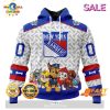 [SALE] Personalized NHL New York Rangers Special Camo New Design For Veterans Day Hoodie Sweatshirt 3D