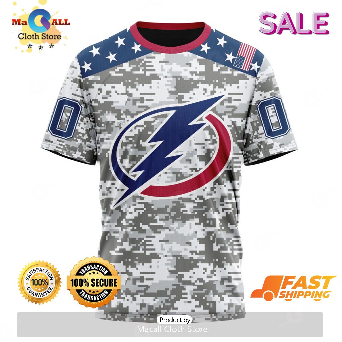 Custom NHL Tampa Bay Lightning Hunting Camouflage Design Sweatshirt Hoodie  3D - Bring Your Ideas, Thoughts And Imaginations Into Reality Today