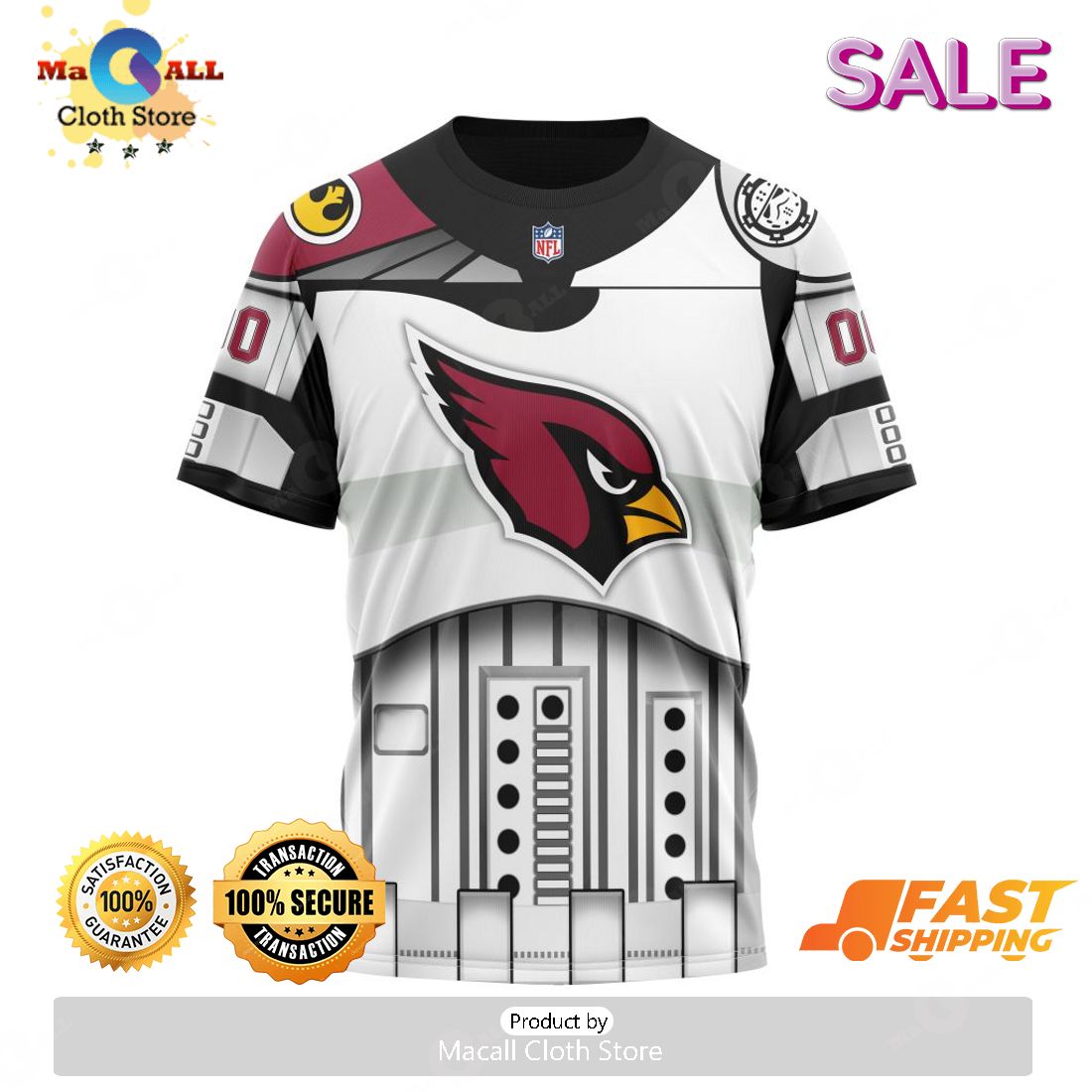 SALE Arizona Cardinals - Specialized Star Wars May The 4th Be With You Hoodie Sweatshirt 3D SALE Arizona Cardinals - Specialized Star Wars May The 4th Be With You Hoodie Sweatshirt 3D