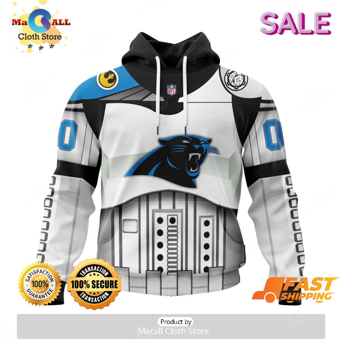 SALE Carolina Panthers - Specialized Star Wars May The 4th Be With You Hoodie Sweatshirt 3D SALE Carolina Panthers - Specialized Star Wars May The 4th Be With You Hoodie Sweatshirt 3D