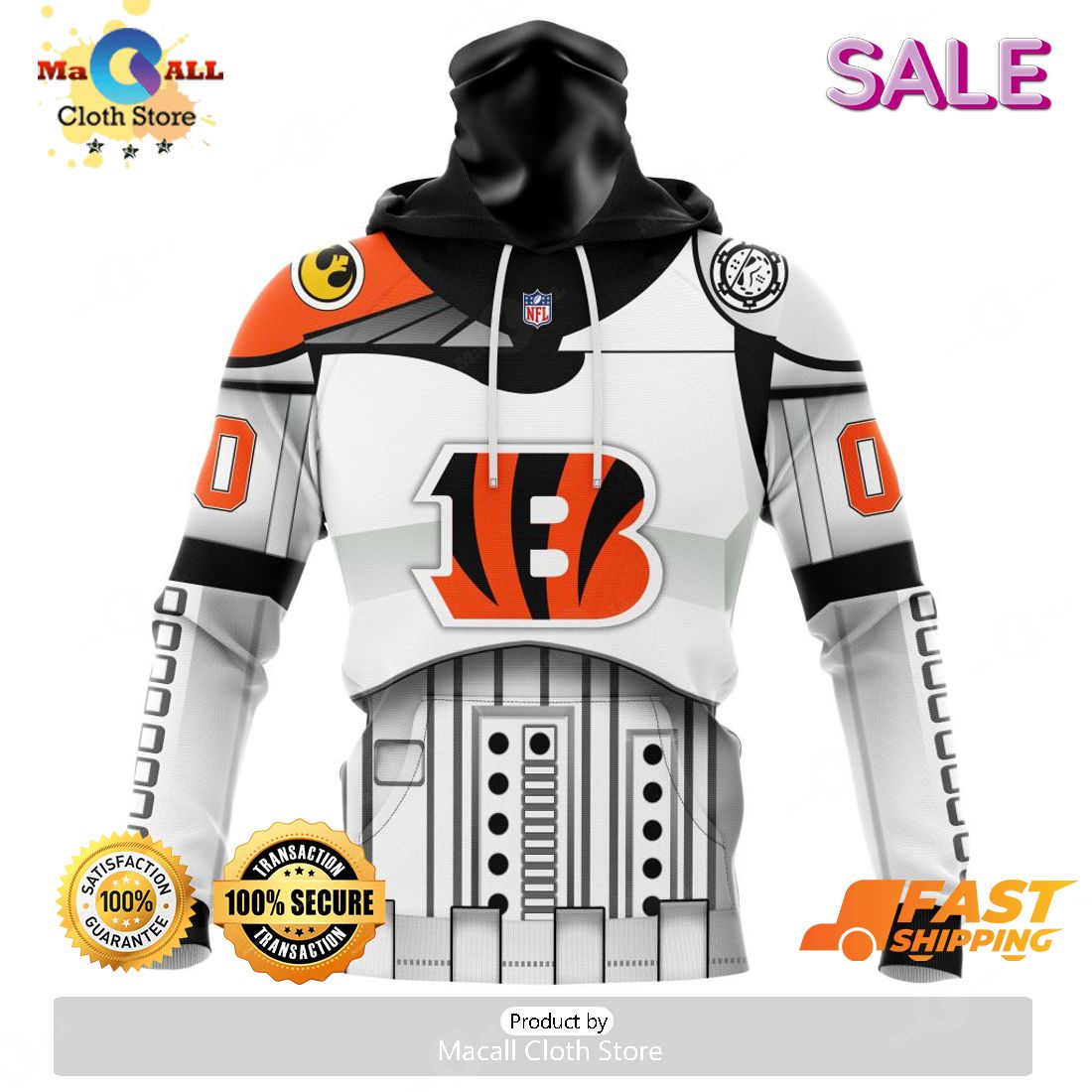 BEST NFL Cincinnati Bengals Salute To Service - Honor Veterans And Their  Families 3D Hoodie