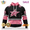 SALE NHL Columbus Blue Jackets – Specialized Design In Classic Style With Paisley! WE WEAR PINK BREAST CANCER Hoodie 3D