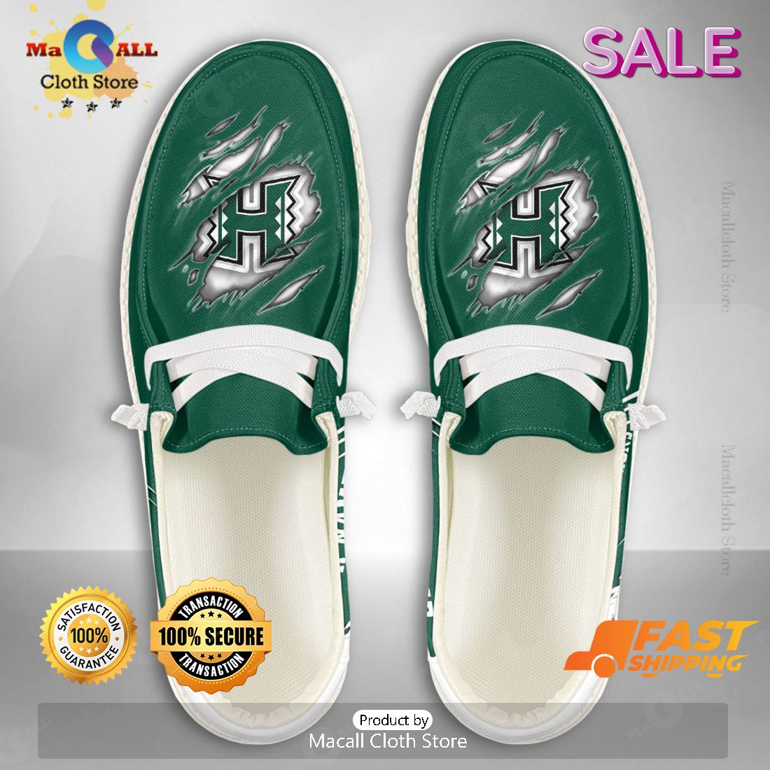 LIMITED NCAA Hawaii Rainbow Warriors Custom Name Hey Dude Shoes Limited 2024 LIMITED NCAA Hawaii Rainbow Warriors Custom Name Hey Dude Shoes Limited 2024