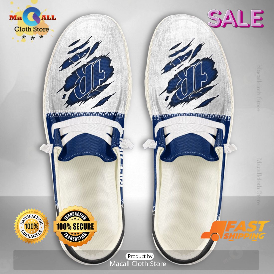 PREMIUM NCAA Rice Owls Custom Name Hey Dude Shoes Luxury Brand PREMIUM NCAA Rice Owls Custom Name Hey Dude Shoes Luxury Brand