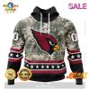 SALE Personalized NFL Tampa Bay Buccaneers Special Navy Camo Veteran Design Hoodie Sweatshirt 3D