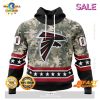 SALE Personalized NFL Atlanta Falcons New Camo Design For Veterans Day Hoodie Sweatshirt 3D