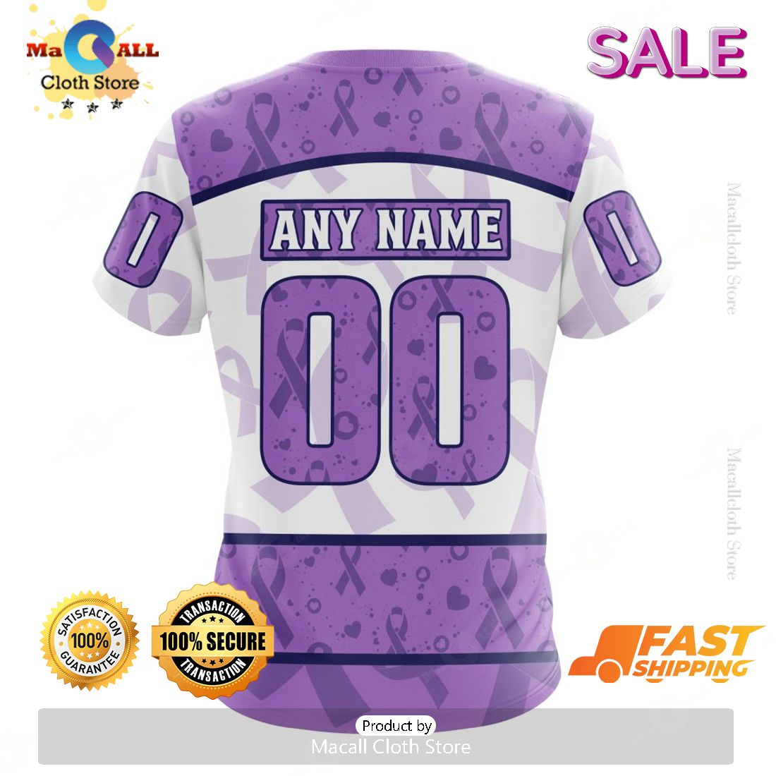 SALE Personalized NFL Baltimore Ravens Special Lavender - Fight Cancer Hoodie Sweatshirt 3D SALE Personalized NFL Baltimore Ravens Special Lavender - Fight Cancer Hoodie Sweatshirt 3D