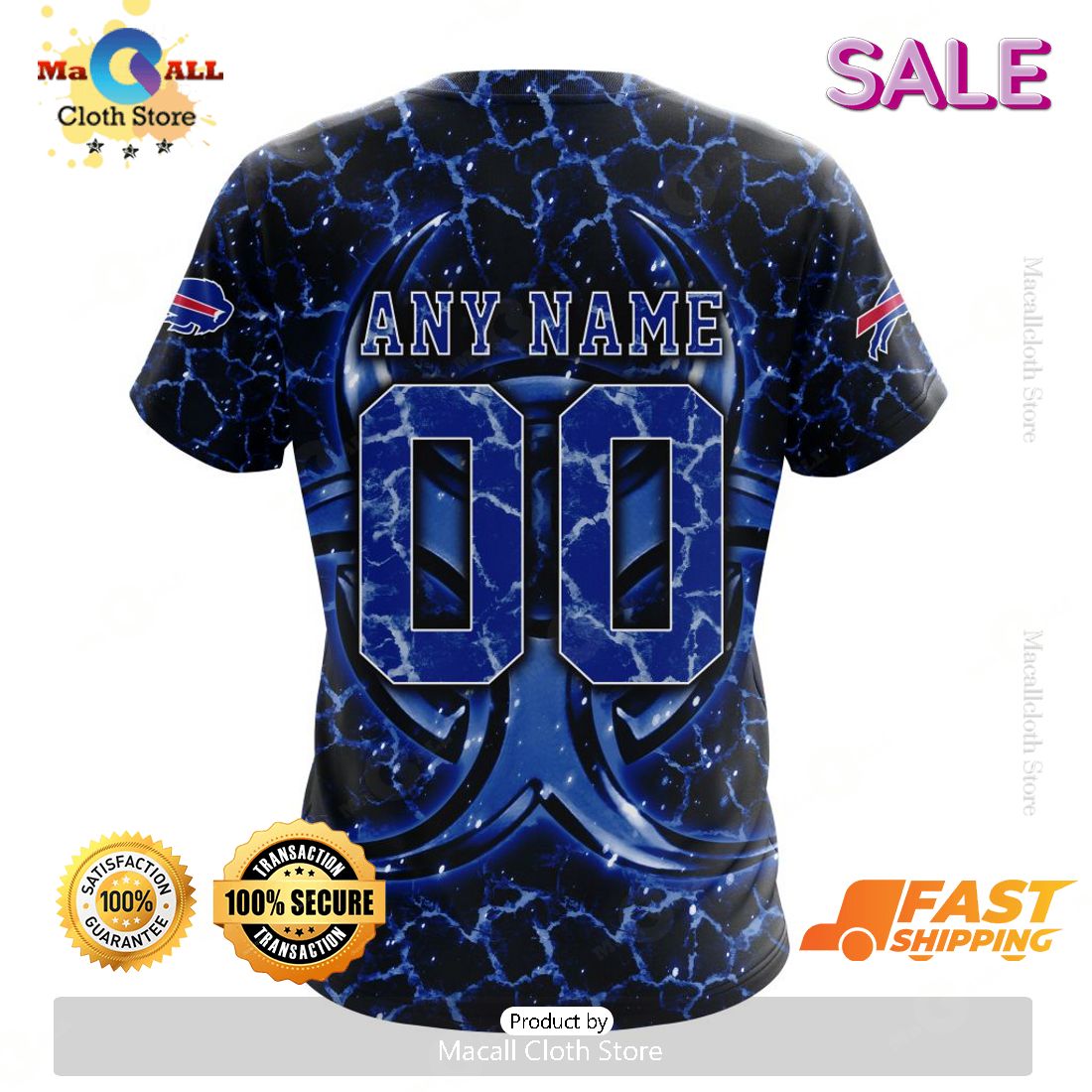 SALE Personalized NFL Buffalo Bills New Skull Art Design Hoodie Sweatshirt 3D SALE Personalized NFL Buffalo Bills New Skull Art Design Hoodie Sweatshirt 3D