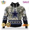 SALE Personalized NFL Washington Commanders New Camo Design For Veterans Day Hoodie Sweatshirt 3D