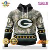 SALE Personalized NFL Detroit Lions New Camo Design For Veterans Day Hoodie Sweatshirt 3D