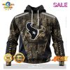 SALE Personalized NFL Houston Texans New Skull Art Design Hoodie Sweatshirt 3D