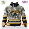 SALE Personalized NFL Jacksonville Jaguars New Camo Design For Veterans Day Hoodie Sweatshirt 3D