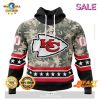 SALE Personalized NFL Kansas City Chiefs New Camo Design For Veterans Day Hoodie Sweatshirt 3D