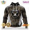 SALE Personalized NFL Las Vegas Raiders New Skull Art Design Hoodie Sweatshirt 3D